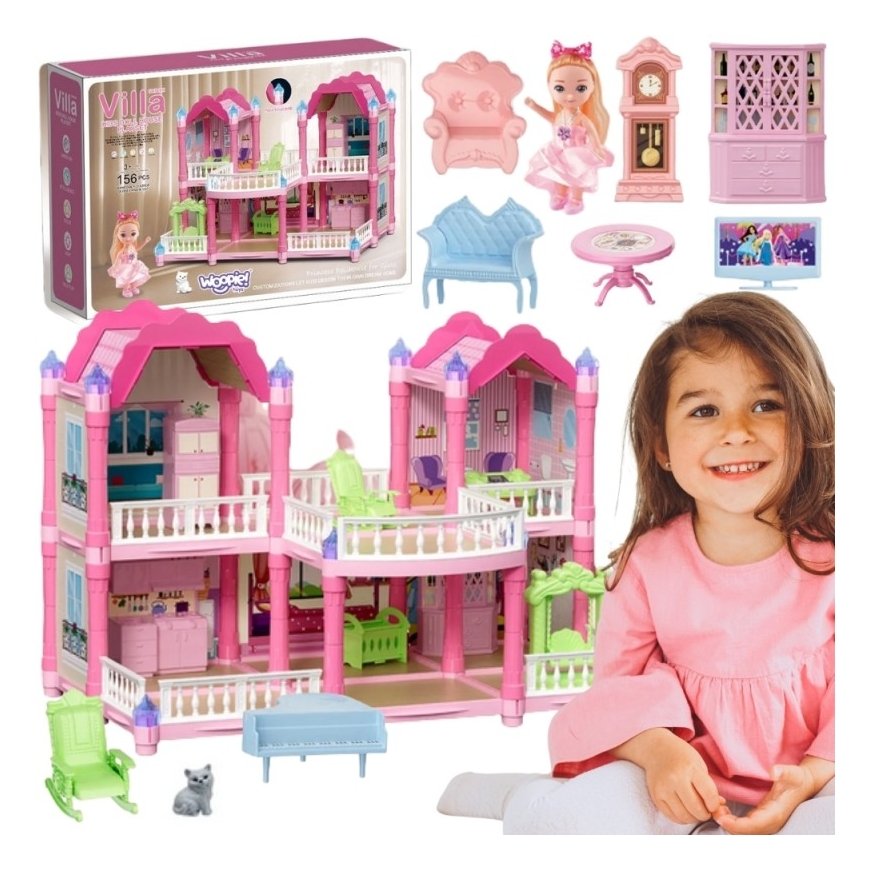 WOOPIE Nukumaja Nukkudele Villa Aed 156el.