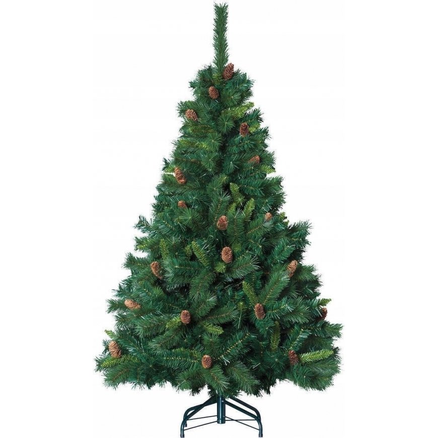 Fééric Lights ir Kalėdos Dirbtinė eglė ant metalinio stovo, 150 cm – 2