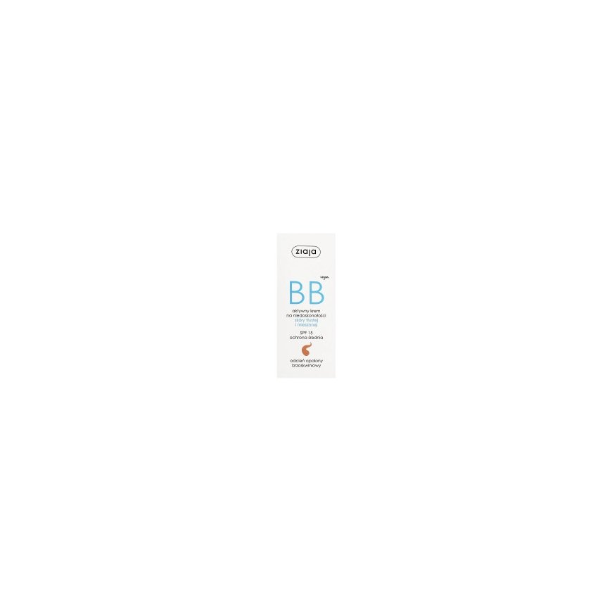 BB kremas riebiai ir mišriai odai - BB kremas 50 ml