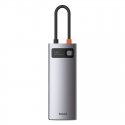 Baseus Metal Gleam USB 3.2 Gen 1 (3.1 Gen 1) Type-C Pilka Baseus Metal Gleam USB 3.2 Gen 1 (3.1 Gen 1) Type-C Pilka