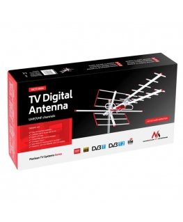 „Maclean“ DVB-T/T2 HEVC visakryptē antena, aktīva, standarta, ar USB 5V, MCTV-102