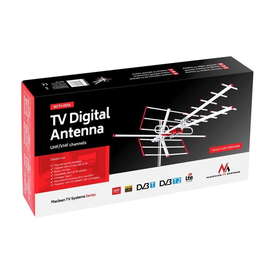 Maclean "Maclean" DVB-T/T2 HEVC visakryptē
