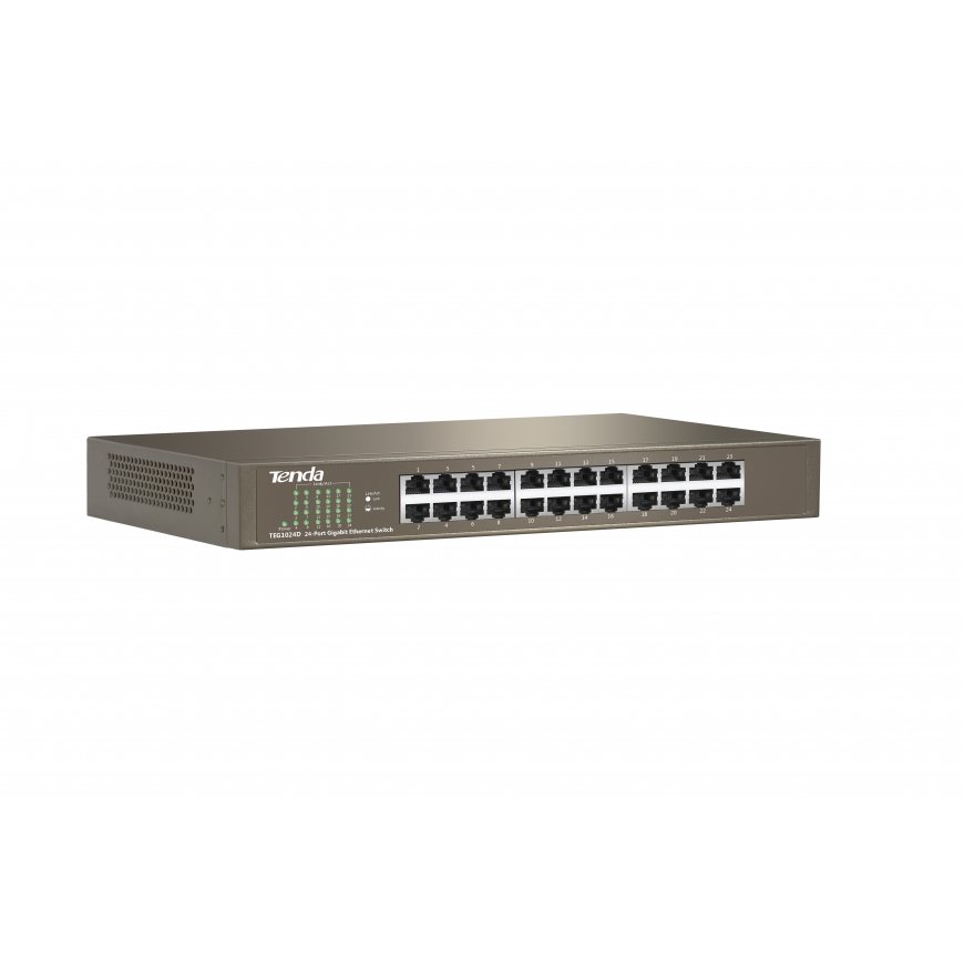 Tenda 24-port Gigabit Ethernet Switch Nepārvaldīts