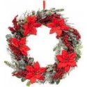 Atmosphera Star Christmas Wreath with Bethlehem Star, Ø 50 cm Atmosphera Star Christmas Wreath with Bethlehem Star, Ø 50 cm