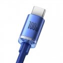 Baseus Crystal Shine USB kabelis 1,2 m USB A USB C Mėlyna Baseus Crystal Shine USB kabelis 1,2 m USB A USB C Mėlyna