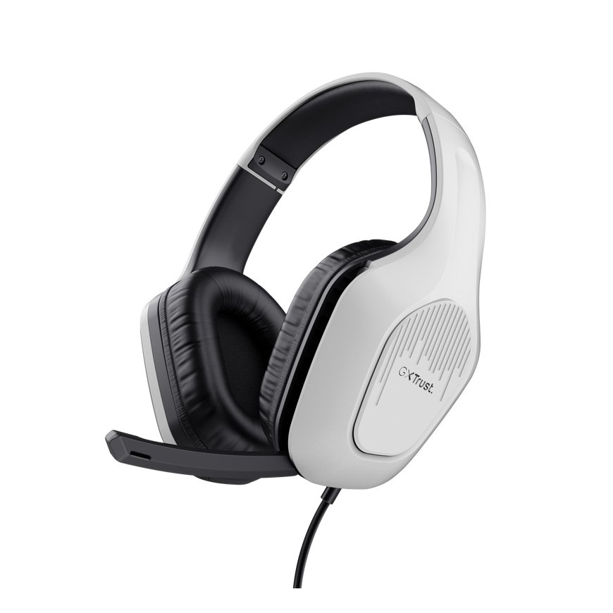 Trust GXT 415PS ZIROX Headset Wired Head-band Gaming Black, White