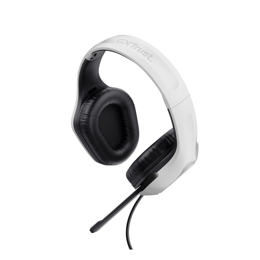 Trust GXT 415PS ZIROX Austiņas Vadu Speļu Melns, Balts – 2