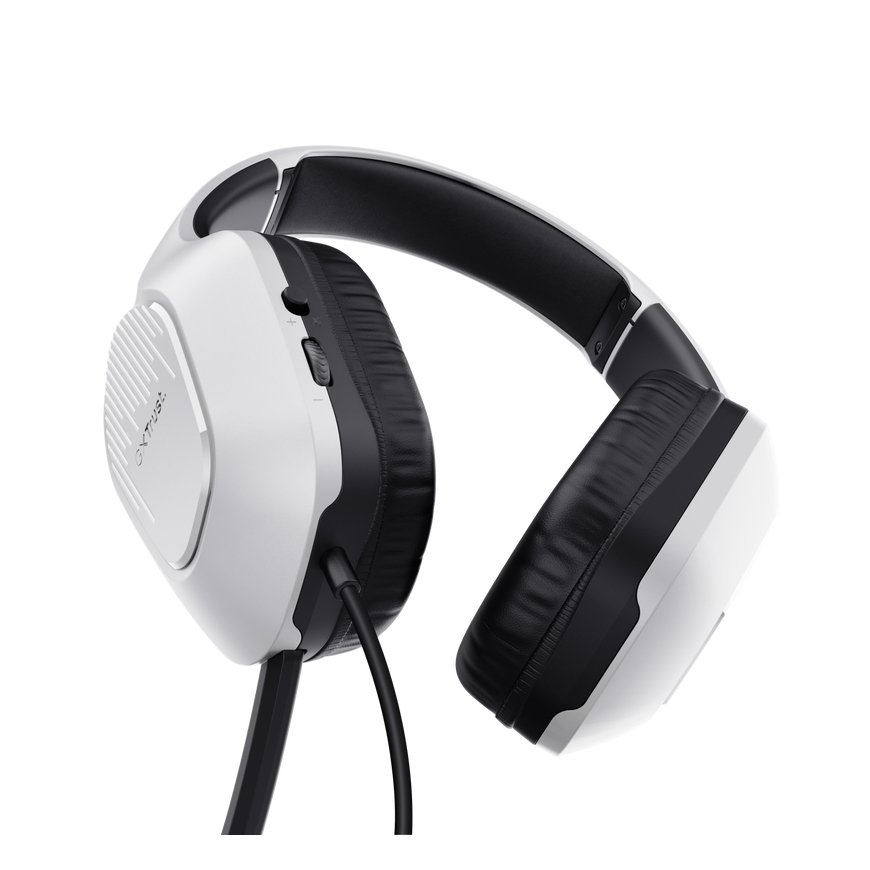 Trust GXT 415PS ZIROX Гарнитура Проводная Оголовье Игровой Черный, Белый – 3