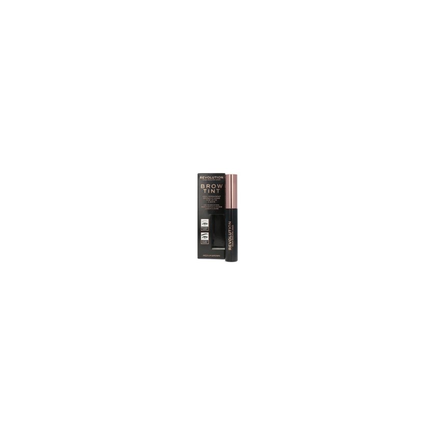 Makeup Revolution, uzacu tonis, uzacu želeja, vidēji brūns, 6 ml