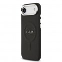 Apple iPhone 17 Air PU Saffiano MagSafe Case Black Apple iPhone 17 Air PU Saffiano MagSafe Case Black