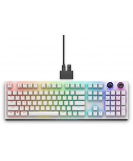 Alienware Tri-Mode AW920K klaviatuur Mängimine USB + RF Wireless + Bluetooth Valge