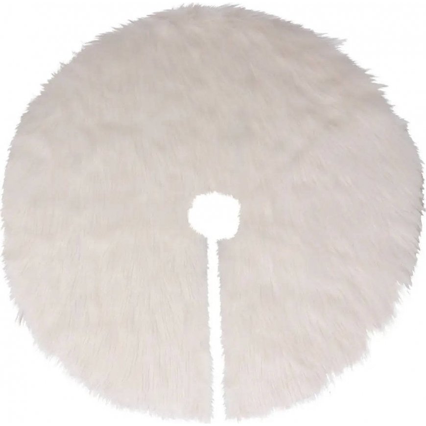Коврик для рождественской елки „Atmosphera Fur“, Ø 90 см