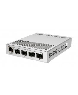 Mikrotik CRS305-1G-4S+IN tīkla pārslēgs Vadīts Gigabit Ethernet (10/100/1000) Power over Ethernet (PoE) Balts