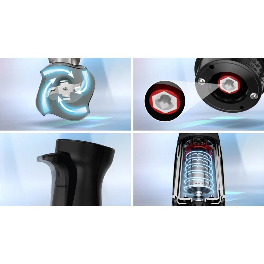 Bosch Serie 6 MSM6M633 tehosekoitin Upotettava sekoitin 1000 W Ruostumaton teräs – 2