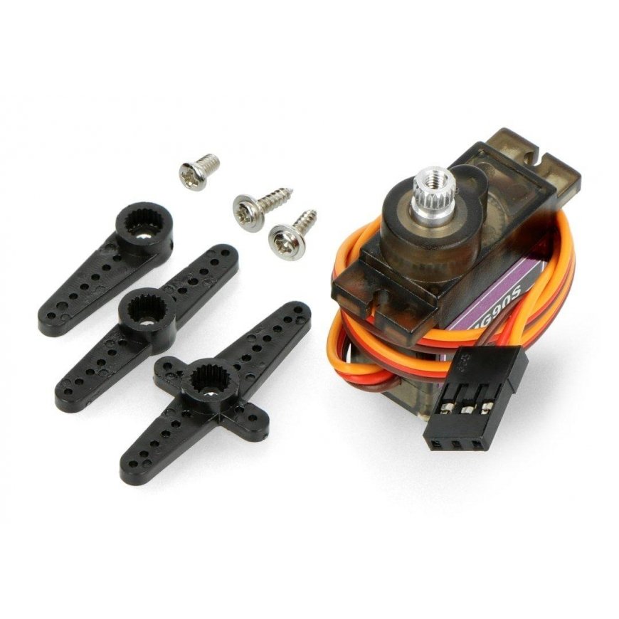 Oem Servo MG-90S - micro - 180 degrees - metal gear – 2