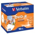 Verbatim 43521 kompaktdisks DVD 4,7 GB DVD-R 10 pcs Verbatim 43521 kompaktdisks DVD 4,7 GB DVD-R 10 pcs