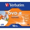 Verbatim 43521 tyhjä DVD-levy 4,7 GB DVD-R 10 kpl Verbatim 43521 tyhjä DVD-levy 4,7 GB DVD-R 10 kpl