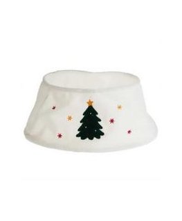 Fééric Lights ir Kalėdų Pintas uždangalas Kalėdų eglutės stovui, pagamintas iš hiacinto, Ø 56 cm