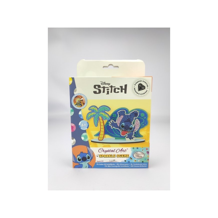 CRAFT BUDDY DISNEY STITCH CRYSTAL ART -setti "Banglentininkas Stičas"