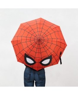 ERIK Marvel Spiderman ēdienu mīļotāja automātiskā salokāmā lietussargs