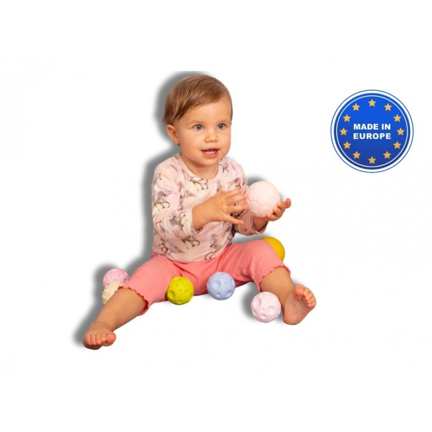 Bkids "Gerardo`s Toys" masāžas-sensoru bumbiņu