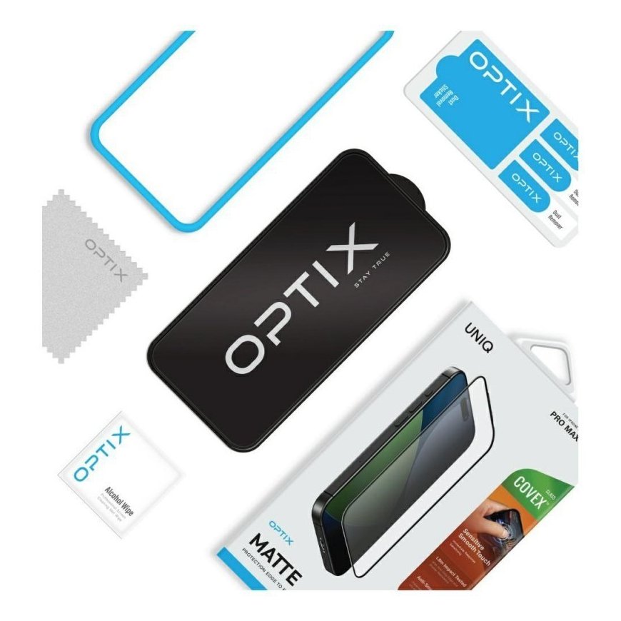 UNIQ Optix Matte suojalasi Apple iPhone Air mattea varten – 2