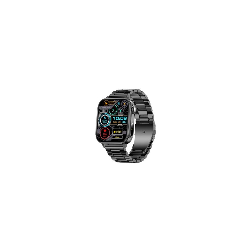 Colmi P80 išmanusis laikrodis (juodas plienas) – 2