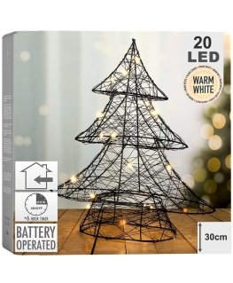 Shining Christmas Tree 20 LED 30 cm