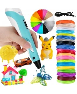 WOOPIE 3D Pen for Kids Set with LED Display - Creative Fun
