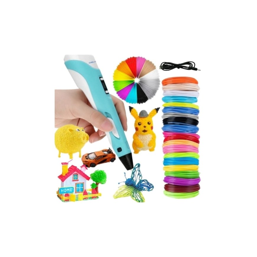 WOOPIE 3D Pen for Kids Set with LED Display - Creative Fun – 2