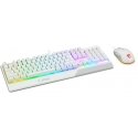 MSI VIGOR GK30 klaviatūra Pelė įskaityta Žaidimams USB QWERTY Italų kalba Balta
