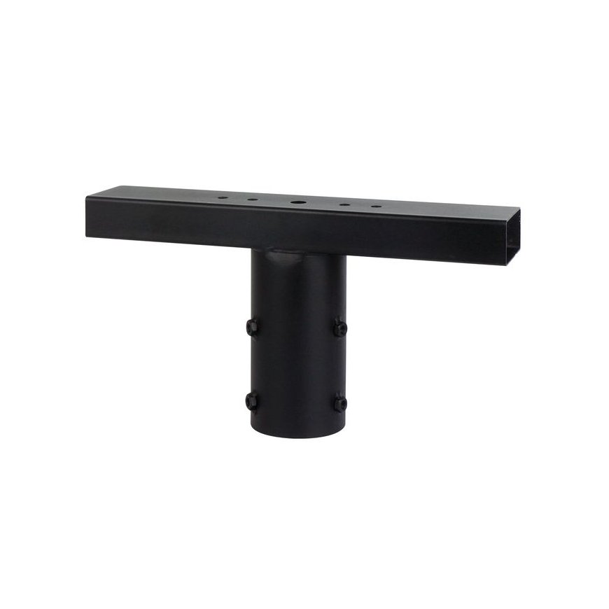 Led Line Prime Surenkamo lighting pole tip designed for outdoor projectors, black