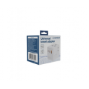 Gembird TPA-1A2C20-01-W Yleinen matkatehoadapteri, 20 W, valkoinen | Gembird Gembird TPA-1A2C20-01-W Yleinen matkatehoadapteri, 20 W, valkoinen | Gembird