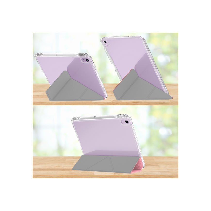 Skinarma Zeta Case for Apple iPad Air 11" (M2/M3/5Gen/4Gen) in pink color – 2