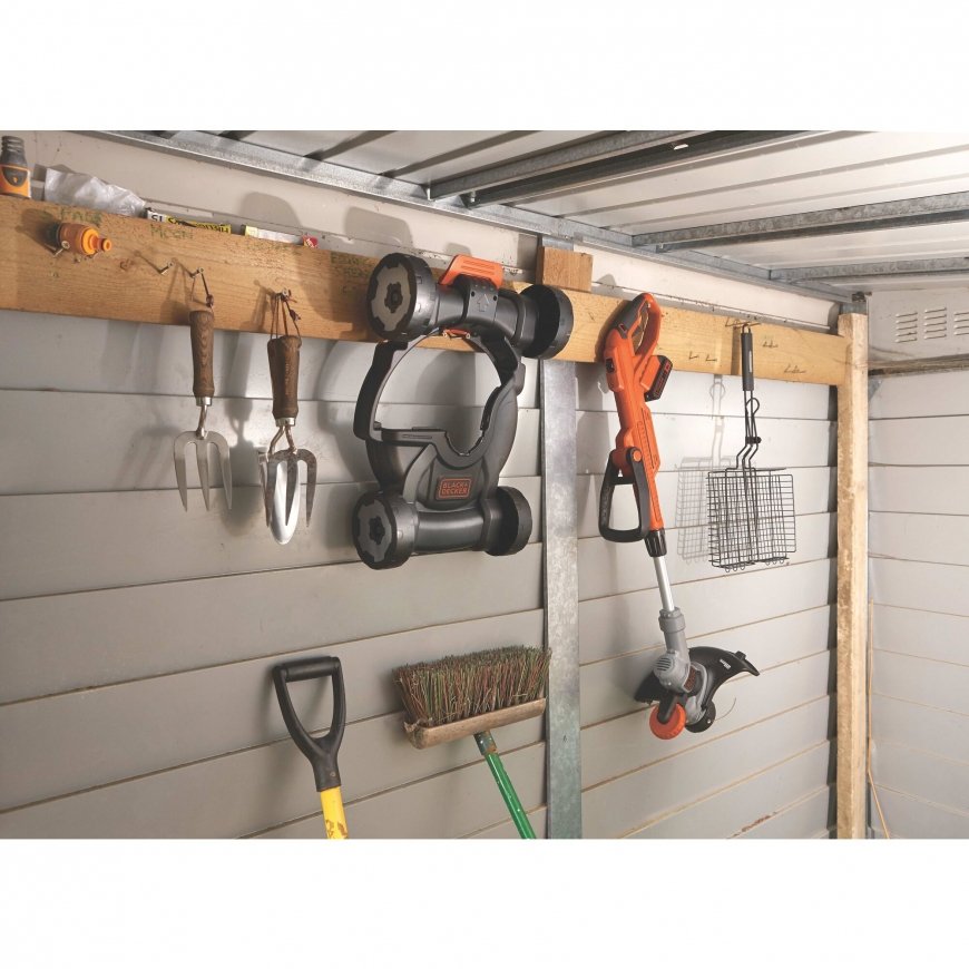 Black & Decker STC1820CM-QW krūmgriezis un auklas trimeris Baterija Melns, Oranžs, Sudrabs – 4
