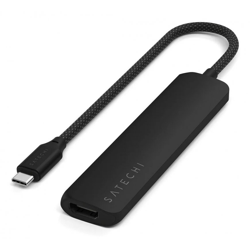 Satechi ST-P6SK interfeisa centrmezgls USB Veids-C