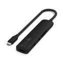 Satechi ST-P6SK interface hub USB Type-C 10000 Mbit/s Black Satechi ST-P6SK interface hub USB Type-C 10000 Mbit/s Black