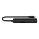 Satechi ST-P6SK interfeisa centrmezgls USB Veids-C 10000 Mbit/s Melns