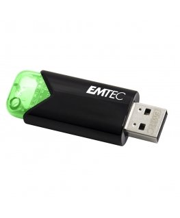Emtec Click Easy USB flash drive 64 GB USB Type-A 3.2 Gen 1 (3.1 Gen 1) Black, Green