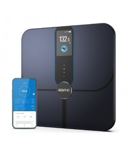 Renpho Elis Nova -vaaka (musta, Bluetooth, WLAN)