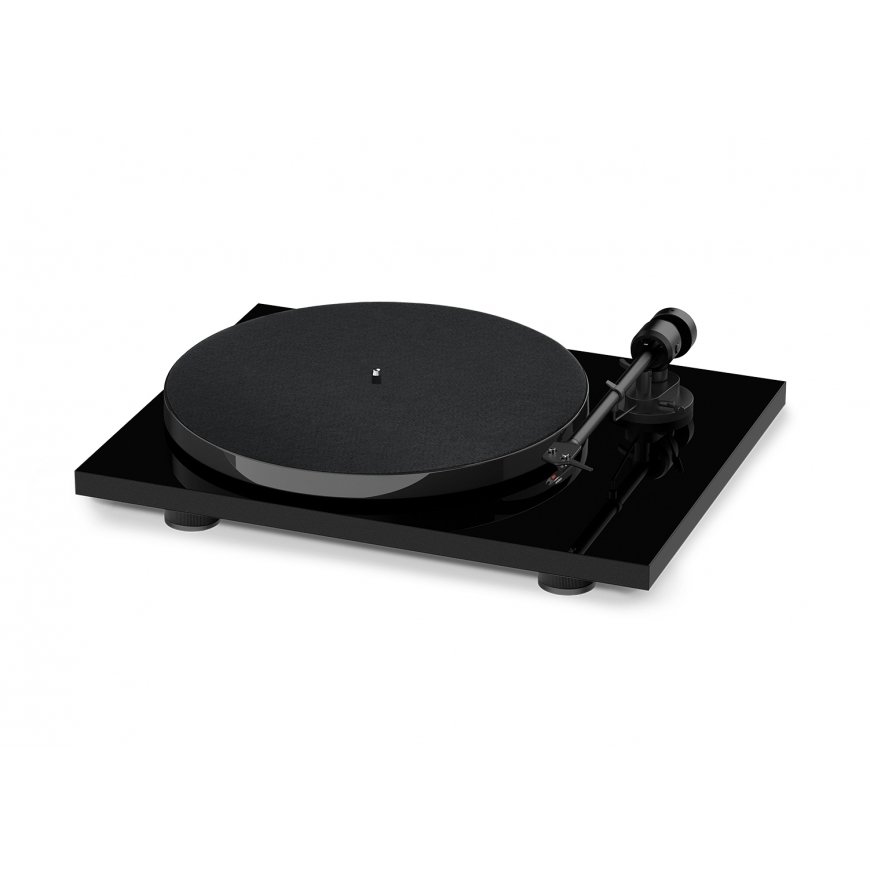 Pro-Ject E1 Phono Siksnas piedziņas audio atskaņotājs Melns Pusautomātisks