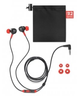 Power A PowerA wired headphones for Nintendo Switch 2 | Black/Red
