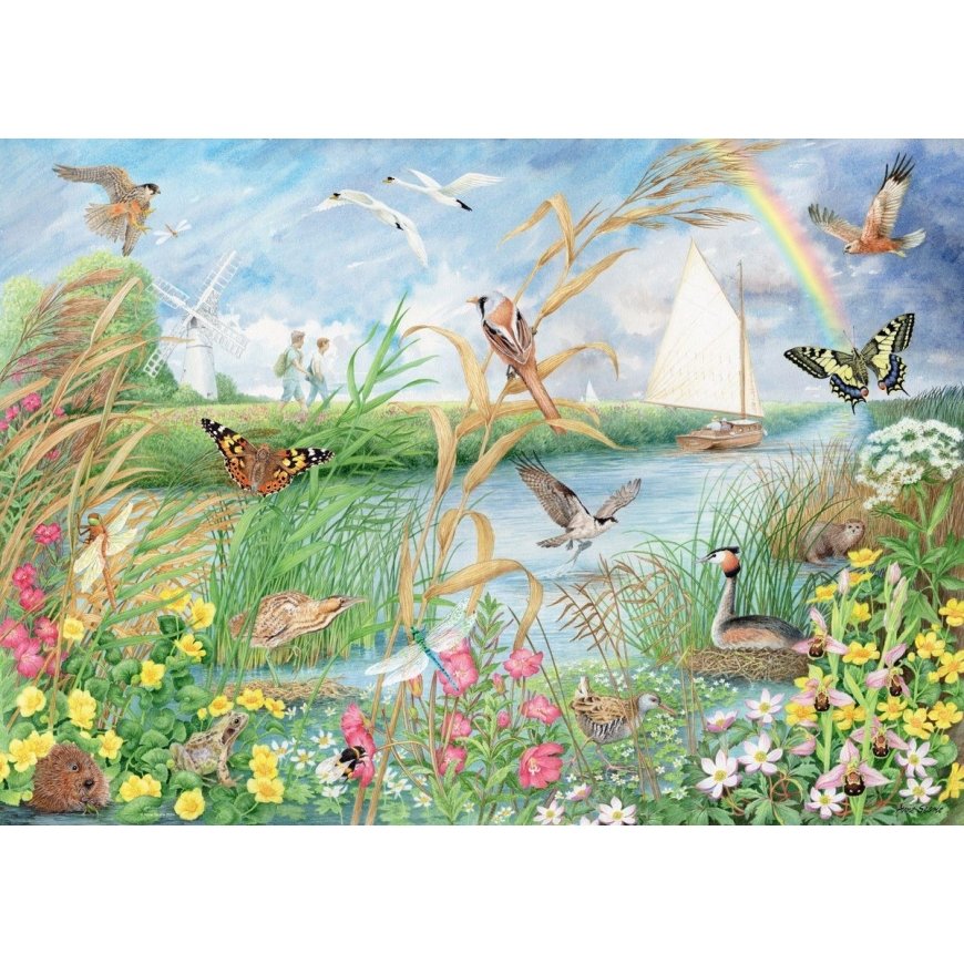 Ravensburger-palapeli - 1000 palan Norfolk Broads