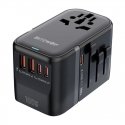Blitzwolf BW-TA2 5-in-1 Matkaliitin 2xUSB PD + 2xC QC + C GaN 100W Blitzwolf BW-TA2 5-in-1 Matkaliitin 2xUSB PD + 2xC QC + C GaN 100W