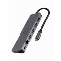 Gembird A-CM-COMBO5-05 jaotur USB 3.2 Gen 1 (3.1 Gen 1) Type-C 5000 Mbit/s Hall Gembird A-CM-COMBO5-05 jaotur USB 3.2 Gen 1 (3.1 Gen 1) Type-C 5000 Mbit/s Hall