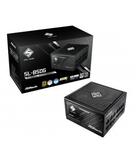 Asrock SL-850G Steel Legend toiteallika komponent 850 W 20+4 pin ATX ATX Must