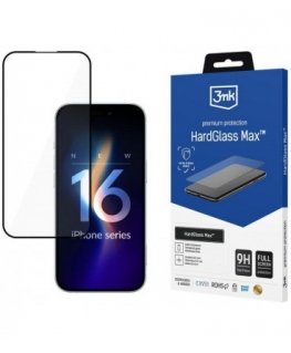 3mk Hardglass Max tempered glass for iPhone 15 Plus / 16 Plus