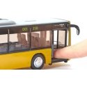 Lean Toys Artikulētais skolas autobuss ar atveramām durvīm, gaismām un skaņām, dzeltenā krāsā 1:16 Lean Toys Artikulētais skolas autobuss ar atveramām durvīm, gaismām un skaņām, dzeltenā krāsā 1:16