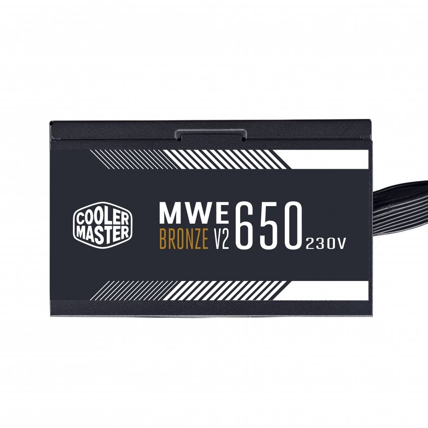 Cooler Master MWE 650 Bronze 230V V2 toiteallika komponent 650 W 24-pin ATX ATX Must – 4