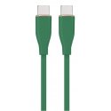 Gembird CC-USB2S-CMCM-1.5M-G USB-kaapeli USB 2.0 1,5 m USB C Vihreä Gembird CC-USB2S-CMCM-1.5M-G USB-kaapeli USB 2.0 1,5 m USB C Vihreä